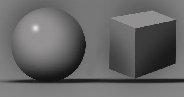 Sphere &amp; Box Digital Creation